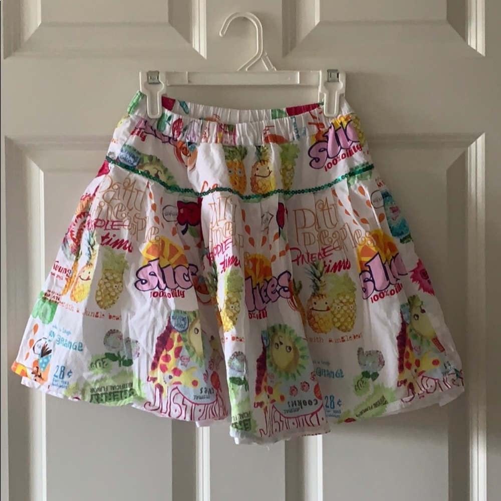 Girls multicolored Oilily skirt